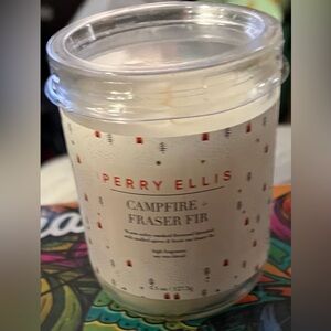 Perry Ellis Campfire + Fraser Fir Candle - 4.5 Oz